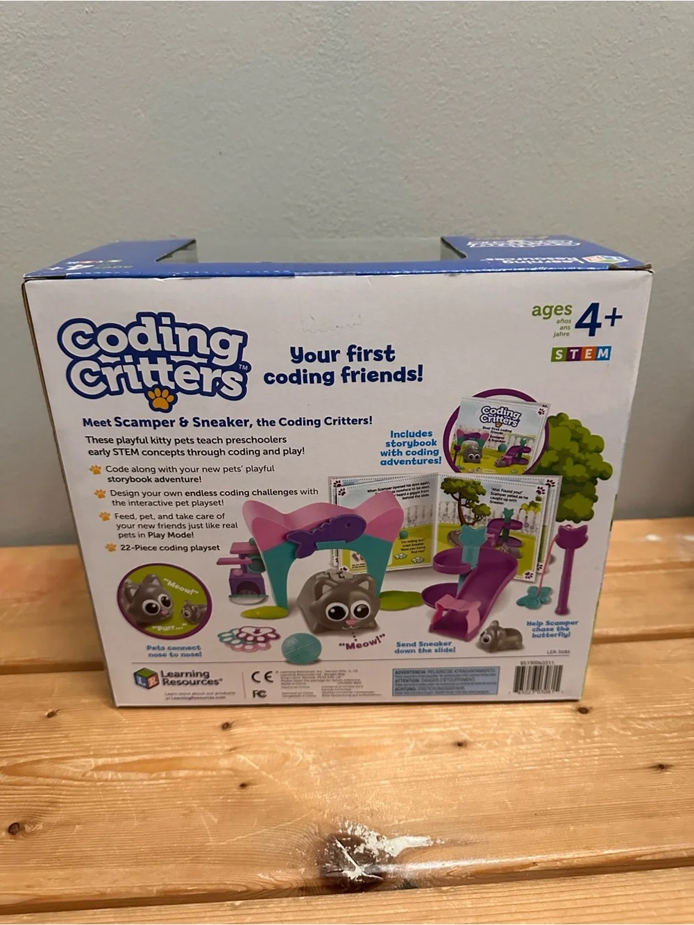 Learning Resources Coding Critters Scamper & Sneaker STEM Toys for Ages 4+
